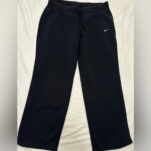 Women’s Nike Black Drawstring Sweatpants Pants Size XL